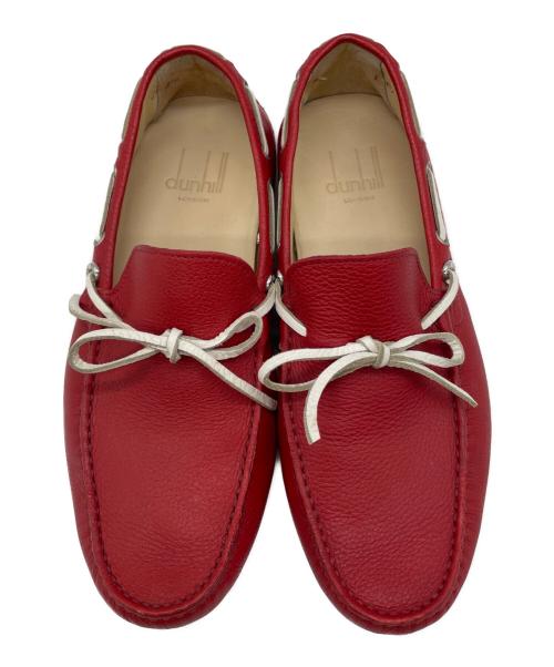 dunhill（ダンヒル）dunhill (ダンヒル) ドライビングシューズ レッド サイズ:26の古着・服飾アイテム
