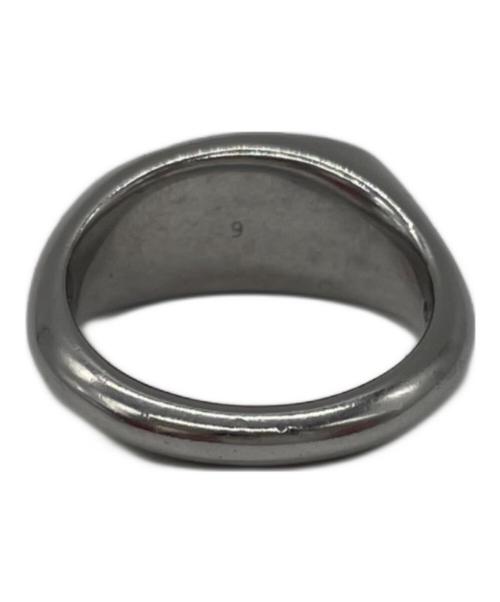 DIESEL（ディーゼル）DIESEL (ディーゼル) Dロゴリング シルバーカラー サイズ:9(19号)の古着・服飾アイテム