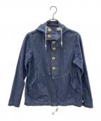 Stevenson Overall Co.スティーブンソンオーバーオール）の古着「フーデッドジャケット」｜ブルー