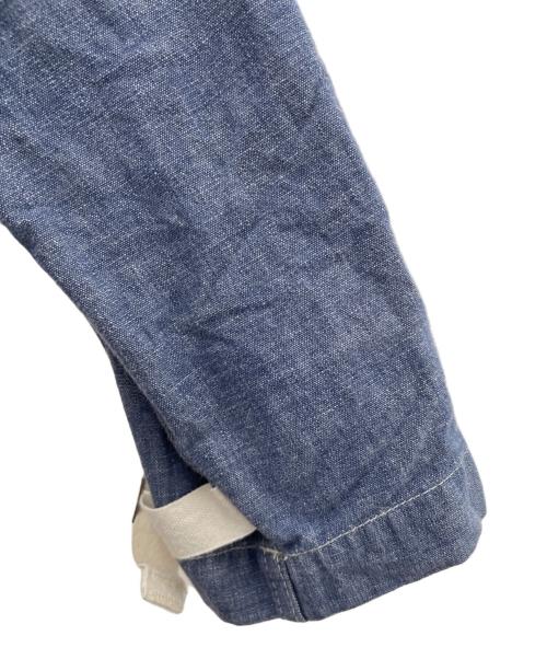 Stevenson Overall Co.（スティーブンソンオーバーオール）Stevenson Overall Co. (スティーブンソンオーバーオール) フーデッドジャケット ブルー サイズ:36の古着・服飾アイテム