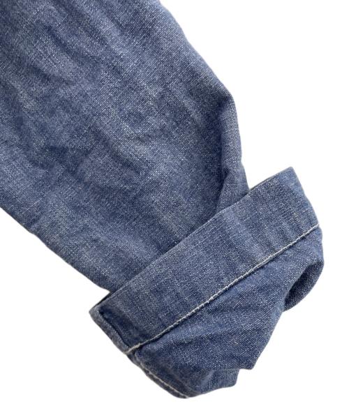 Stevenson Overall Co.（スティーブンソンオーバーオール）Stevenson Overall Co. (スティーブンソンオーバーオール) フーデッドジャケット ブルー サイズ:36の古着・服飾アイテム
