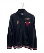 MITCHELL & NESSミッチェルアンドネス）の古着「トラックジャケット」｜ブラック