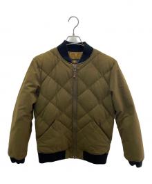 Eddie Bauer（エディーバウアー）の古着「ダウンジャケット」｜カーキ