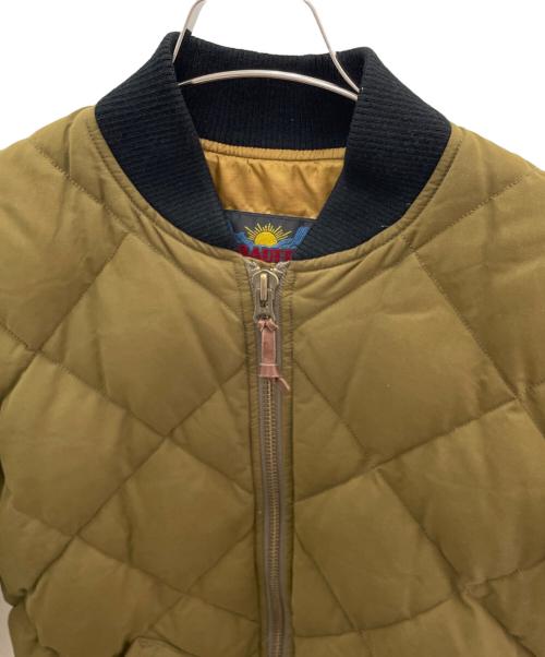Eddie Bauer（エディーバウアー）Eddie Bauer (エディーバウアー) ダウンジャケット カーキ サイズ:Sの古着・服飾アイテム