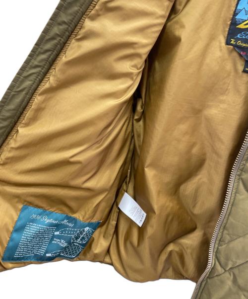 Eddie Bauer（エディーバウアー）Eddie Bauer (エディーバウアー) ダウンジャケット カーキ サイズ:Sの古着・服飾アイテム