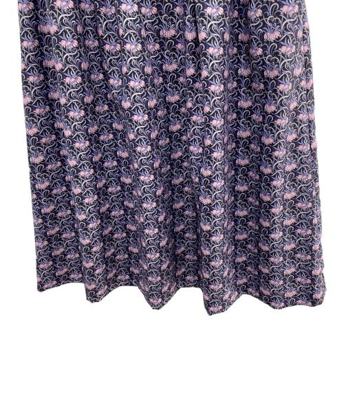 AMACA（アマカ）AMACA (アマカ) LIBERTY (リバティ) スカート パープル サイズ:40の古着・服飾アイテム