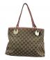 GUCCI (グッチ) トートバッグ ベージュ×ピンク：7000円