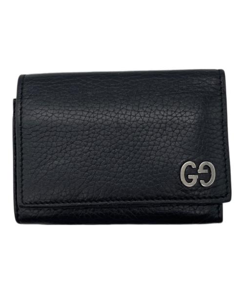 GUCCI（グッチ）GUCCI (グッチ) カードケース ブラックの古着・服飾アイテム