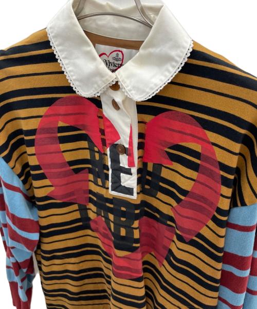 Vivienne Westwood RED LABEL（ヴィヴィアンウエストウッドレッドレーベル）Vivienne Westwood RED LABEL (ヴィヴィアンウエストウッドレッドレーベル) 長袖カットソー ブラウン サイズ:Mの古着・服飾アイテム