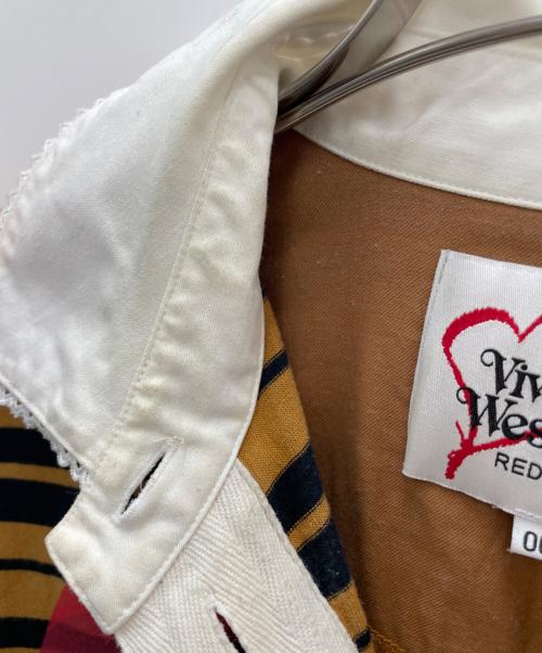 Vivienne Westwood RED LABEL（ヴィヴィアンウエストウッドレッドレーベル）Vivienne Westwood RED LABEL (ヴィヴィアンウエストウッドレッドレーベル) 長袖カットソー ブラウン サイズ:Mの古着・服飾アイテム