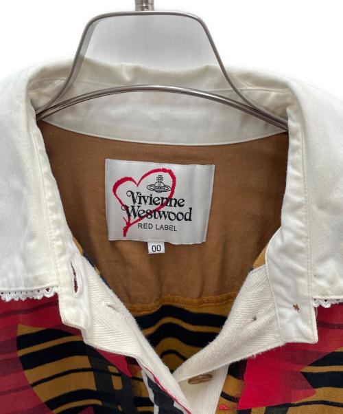 Vivienne Westwood RED LABEL（ヴィヴィアンウエストウッドレッドレーベル）Vivienne Westwood RED LABEL (ヴィヴィアンウエストウッドレッドレーベル) 長袖カットソー ブラウン サイズ:Mの古着・服飾アイテム