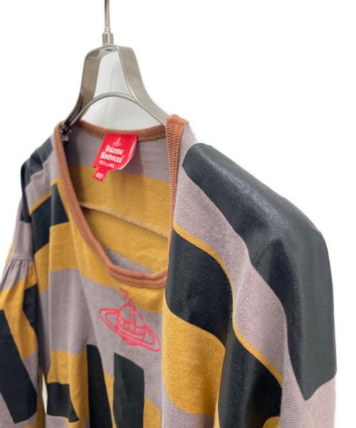 Vivienne Westwood RED LABEL（ヴィヴィアンウエストウッドレッドレーベル）Vivienne Westwood RED LABEL (ヴィヴィアンウエストウッドレッドレーベル) 長袖カットソー ブラウン サイズ:Mの古着・服飾アイテム