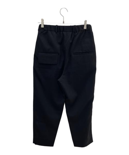 Dulcamara（ドゥルカマラ）Dulcamara (ドゥルカマラ) ウールタックパンツ ブラックの古着・服飾アイテム
