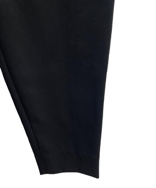 Dulcamara（ドゥルカマラ）Dulcamara (ドゥルカマラ) ウールタックパンツ ブラックの古着・服飾アイテム