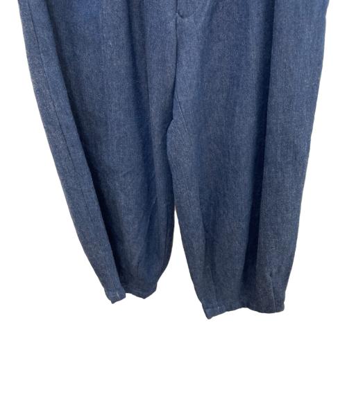 m's braque（エムズブラック）m's braque (エムズブラック) タックパンツ ネイビー サイズ:91cm (W36)の古着・服飾アイテム