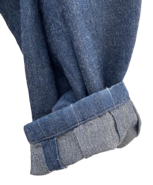 m's braque（エムズブラック）m's braque (エムズブラック) タックパンツ ネイビー サイズ:91cm (W36)の古着・服飾アイテム