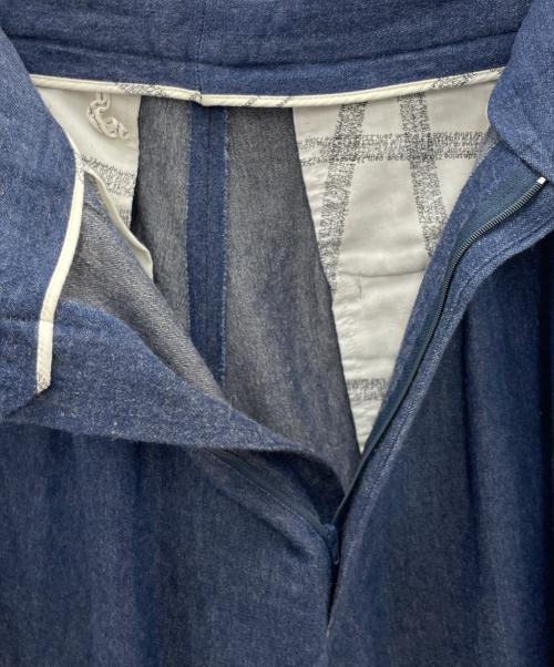 m's braque（エムズブラック）m's braque (エムズブラック) タックパンツ ネイビー サイズ:91cm (W36)の古着・服飾アイテム