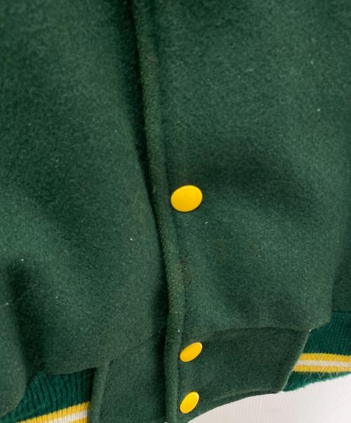 ASTRO SPORTSWEAR（アストロスポーツウェア）ASTRO SPORTSWEAR (アストロスポーツウェア) スタジャン グリーン サイズ:38の古着・服飾アイテム