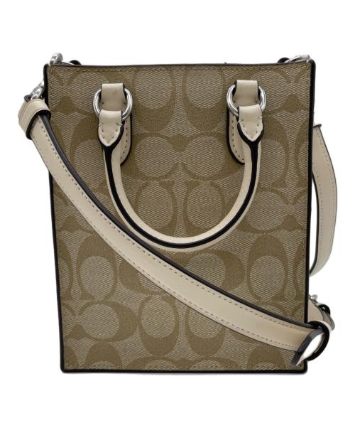 COACH（コーチ）COACH (コーチ) ショルダーバッグ ベージュの古着・服飾アイテム