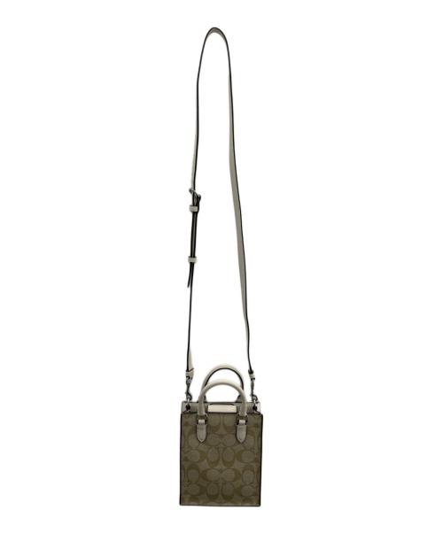 COACH（コーチ）COACH (コーチ) ショルダーバッグ ベージュの古着・服飾アイテム