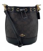 COACHコーチ）の古着「ショルダーバッグ」｜ブラウン×ブラック