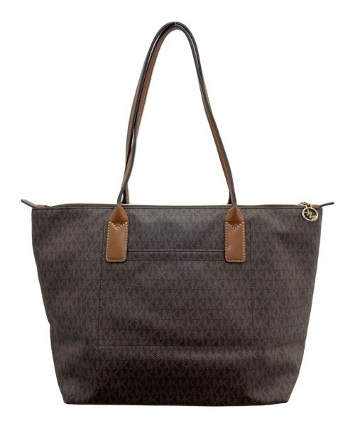 MICHAEL KORS（マイケル・コース）MICHAEL KORS (マイケル・コース) トートバッグ ブラウンの古着・服飾アイテム
