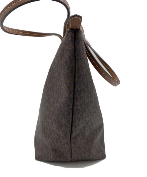 MICHAEL KORS（マイケル・コース）MICHAEL KORS (マイケル・コース) トートバッグ ブラウンの古着・服飾アイテム