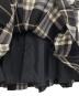 中古・古着 BURBERRY BLUE LABEL (バーバリー ブルー レーベル) ノバチェックプリーツスカート ブラック サイズ:36：5000円
