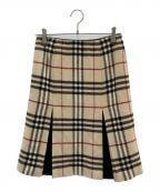 BURBERRY LONDONバーバリーロンドン）の古着「スカート」｜ベージュ