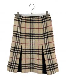 BURBERRY LONDON（バーバリーロンドン）の古着「スカート」｜ベージュ