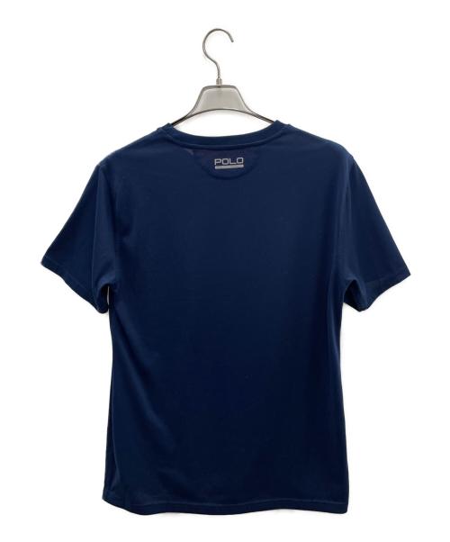 POLO RALPH LAUREN（ポロ・ラルフローレン）POLO RALPH LAUREN (ポロ・ラルフローレン) Tシャツ ネイビー×オレンジ サイズ:XLの古着・服飾アイテム
