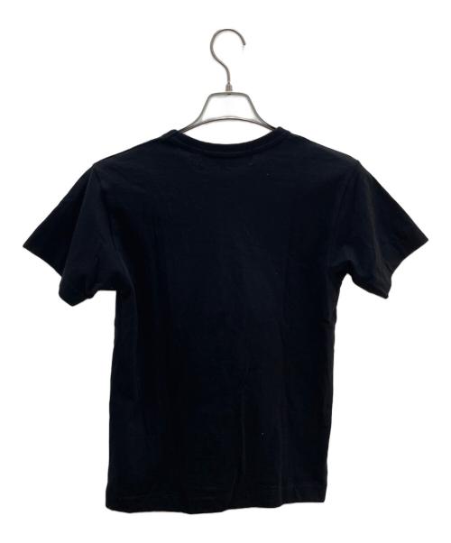 PLAY COMME des GARCONS（プレイコムデギャルソン）PLAY COMME des GARCONS (プレイコムデギャルソン) 半袖カットソー ブラック サイズ:ＸＳの古着・服飾アイテム