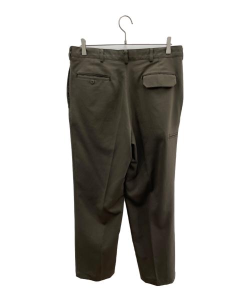 Savane（サヴァーン）Savane (サヴァーン) タックワイドパンツ ブラウン サイズ:34×34の古着・服飾アイテム