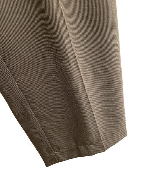 Savane（サヴァーン）Savane (サヴァーン) タックワイドパンツ ブラウン サイズ:34×34の古着・服飾アイテム