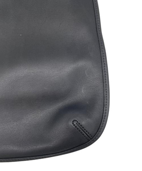 COACH（コーチ）COACH (コーチ) レザーショルダーバッグ ブラックの古着・服飾アイテム