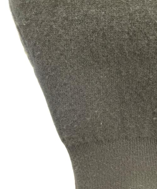 Heve（ヘイヴ）Heve (ヘイヴ) ニットベスト ブラック サイズ:Fの古着・服飾アイテム