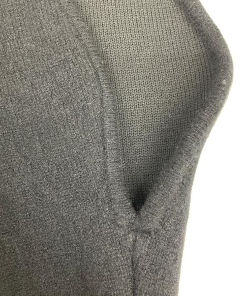 Heve（ヘイヴ）Heve (ヘイヴ) ニットベスト ブラック サイズ:Fの古着・服飾アイテム