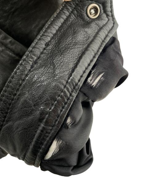 COMSTOCK（カムストック）COMSTOCK (カムストック) レザージャケット ブラック サイズ:40の古着・服飾アイテム