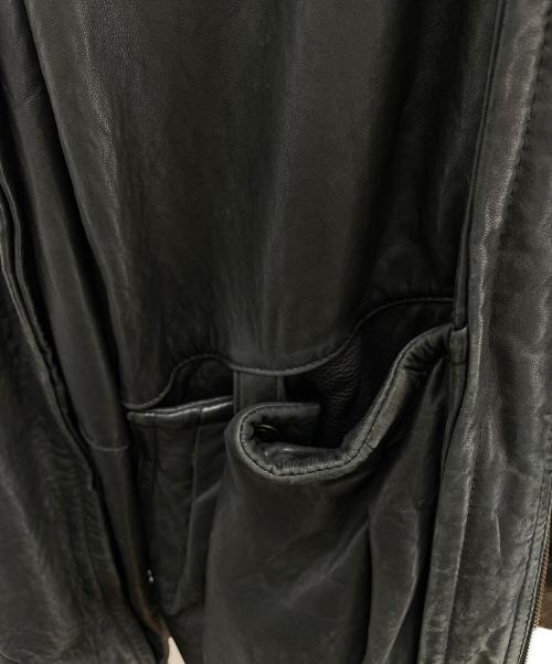 COMSTOCK（カムストック）COMSTOCK (カムストック) レザージャケット ブラック サイズ:40の古着・服飾アイテム