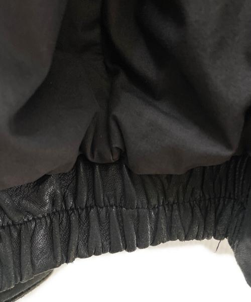 COMSTOCK（カムストック）COMSTOCK (カムストック) レザージャケット ブラック サイズ:40の古着・服飾アイテム