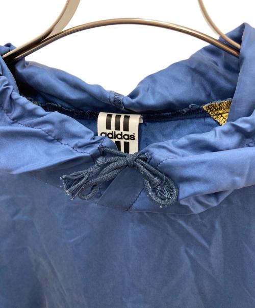 adidas（アディダス）adidas (アディダス) DESCENTE (デサント) ナイロンパーカー ブルー×イエロー サイズ:０-XOの古着・服飾アイテム