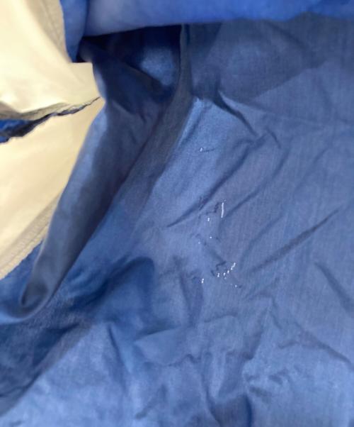 adidas（アディダス）adidas (アディダス) DESCENTE (デサント) ナイロンパーカー ブルー×イエロー サイズ:０-XOの古着・服飾アイテム