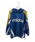 adidas（アディダス）の古着「ナイロンパーカー」｜ブルー×イエロー