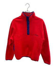 L.L.Bean（エルエルビーン）の古着「フリースジャケット」｜レッド