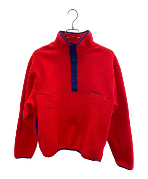 L.L.Bean（エルエルビーン）L.L.Bean (エルエルビーン) フリースジャケット レッド サイズ:Mの古着・服飾アイテム