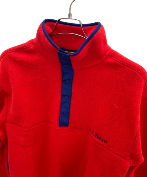 L.L.Bean（エルエルビーン）L.L.Bean (エルエルビーン) フリースジャケット レッド サイズ:Mの古着・服飾アイテム