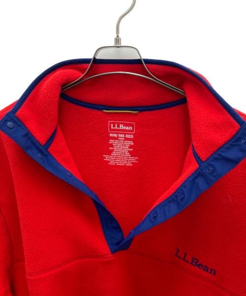L.L.Bean（エルエルビーン）L.L.Bean (エルエルビーン) フリースジャケット レッド サイズ:Mの古着・服飾アイテム