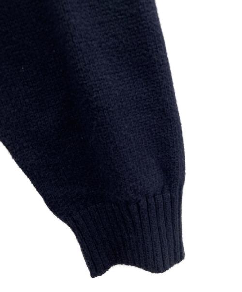 POLO RALPH LAUREN（ポロ・ラルフローレン）POLO RALPH LAUREN (ポロ・ラルフローレン) ジップアップニットジャケット ネイビー サイズ:Lの古着・服飾アイテム