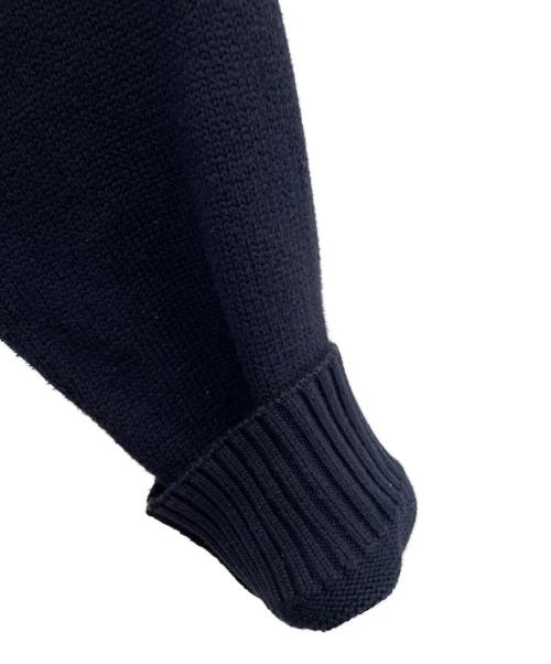 POLO RALPH LAUREN（ポロ・ラルフローレン）POLO RALPH LAUREN (ポロ・ラルフローレン) ジップアップニットジャケット ネイビー サイズ:Lの古着・服飾アイテム