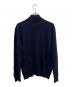 POLO RALPH LAUREN (ポロ・ラルフローレン) ジップアップニットジャケット ネイビー サイズ:L：4000円